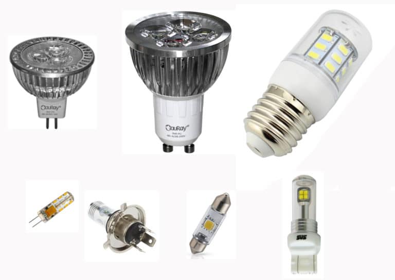 Cветодиодные лампы на 12 вольт: виды, цоколи, устройство и схема .