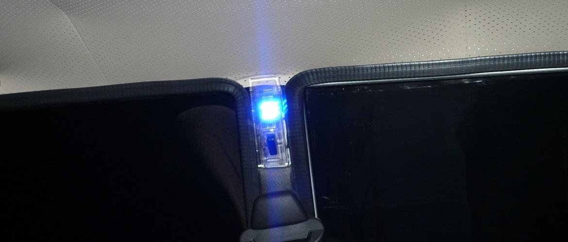 Плафон освещения салона ВАЗ-2108 светодиодный с функц. плавного гашения
