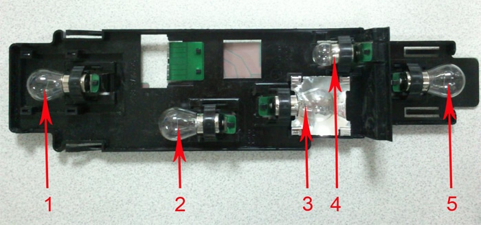 Как заменить лампы задних габаритов на ВАЗ 2114