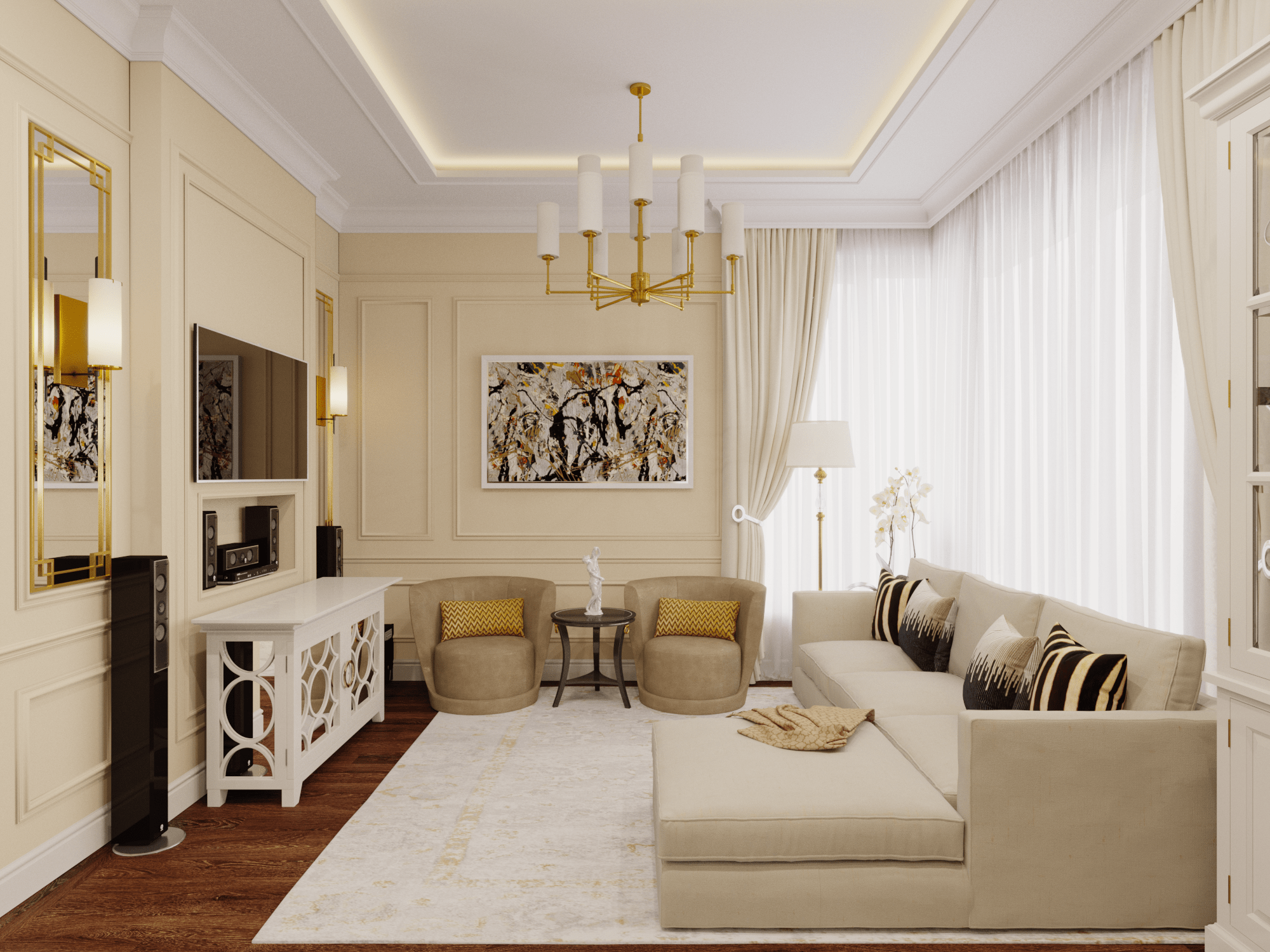 Люстра в гостиную — шикарные варианты в современном дизайне +117 фото