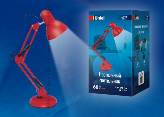 Обзор настольных светильников от компании Uniel